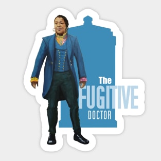 The Fugitive Doctor Sticker